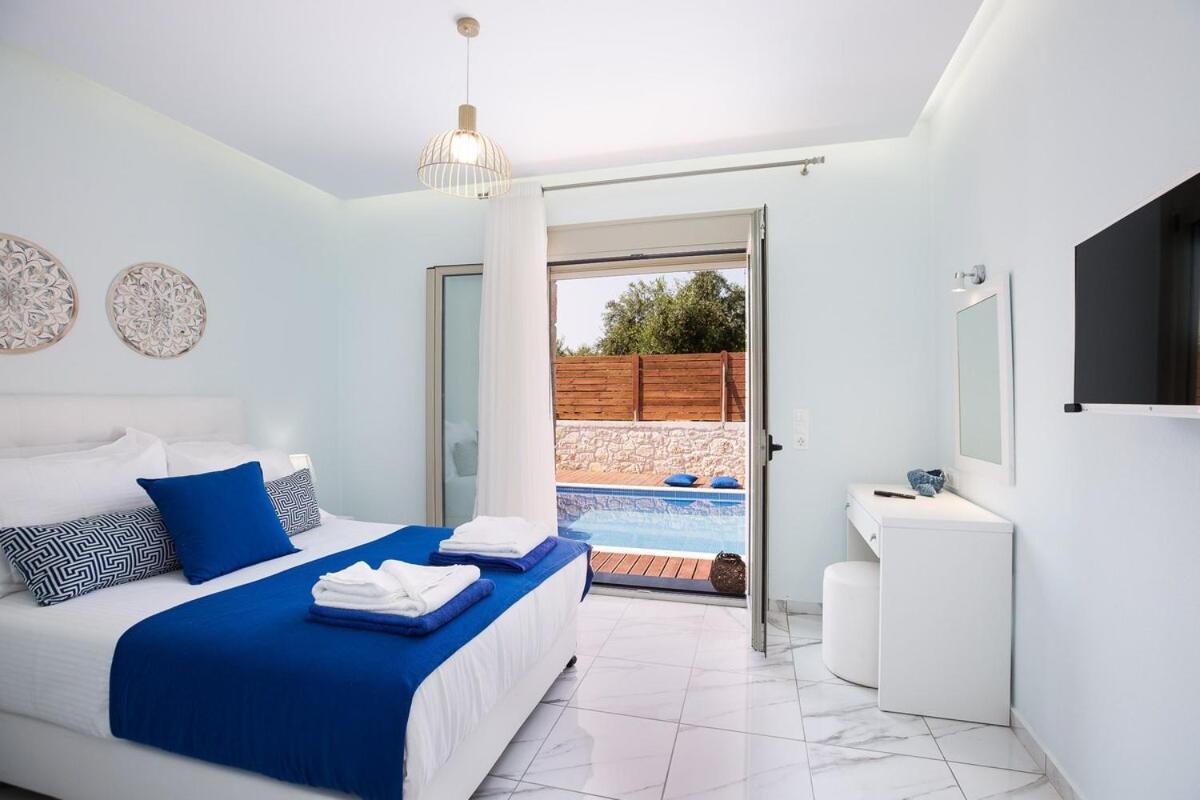 Villa Vera - With Private Heated Pool & Jacuzzi Pangalochori Exterior foto